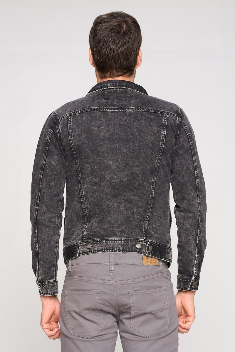 Mineral Black Denim Jacket Red Label