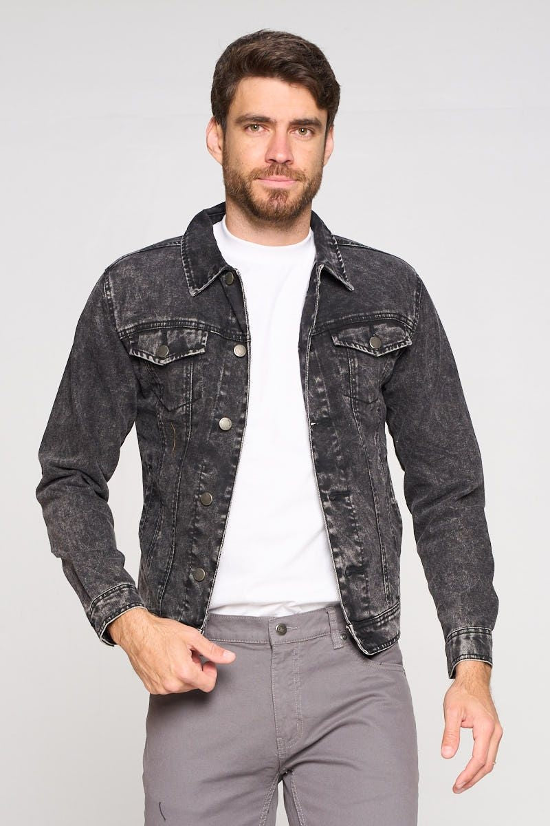 Mineral Black Denim Jacket Red Label