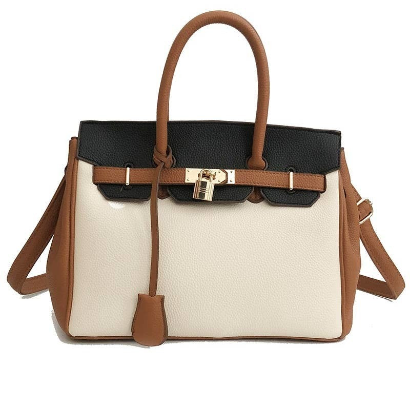 WOMEN'S TOTE BAG - BROWN
