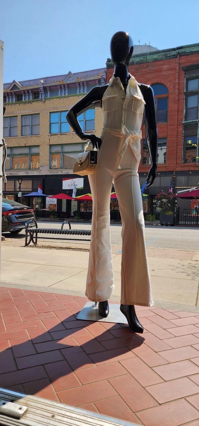 🔥New Products🔥 A STRETCH TWILL JUMPSUIT