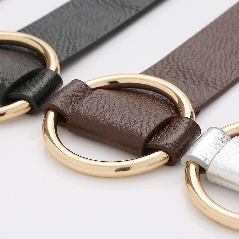 SIMPLE RING POINT WIDE FASHION BRACELET