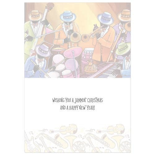 Jazzy Christmas Card