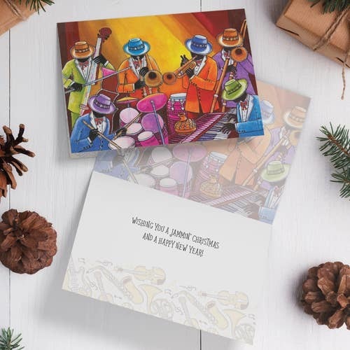 Jazzy Christmas Card