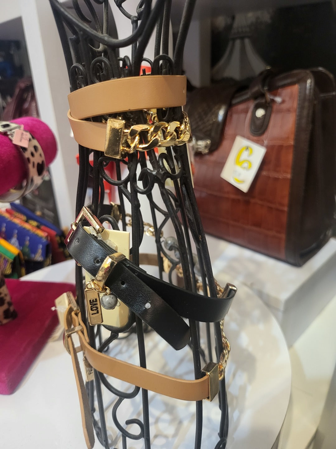 Riah Fashion Love Black Bracelet