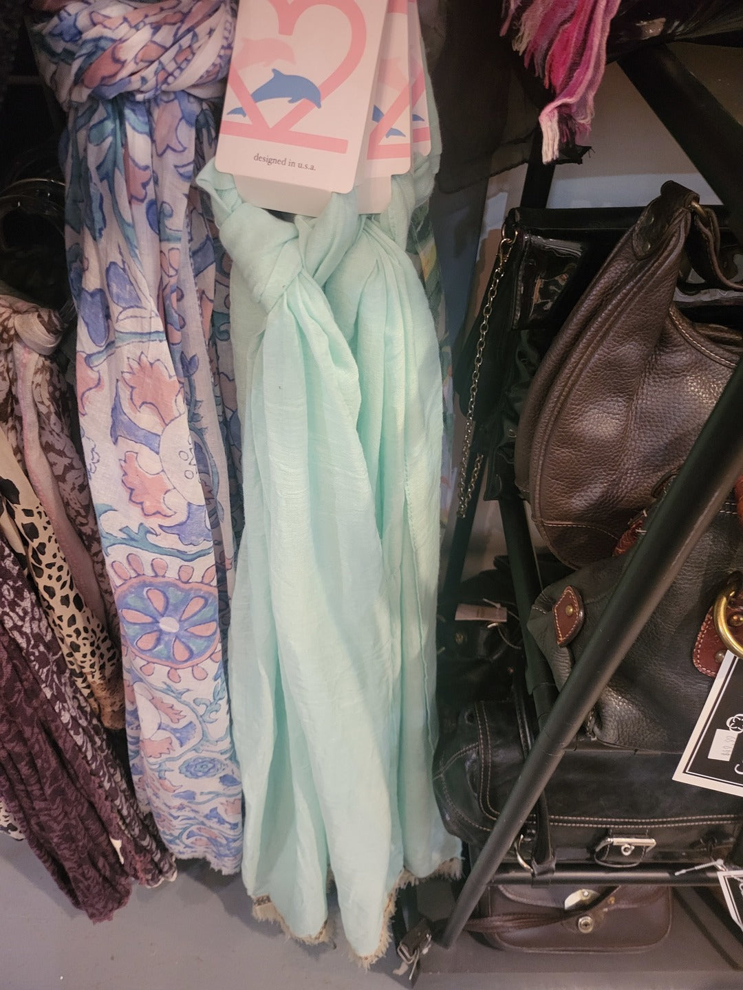 Code Mint Green Scarf