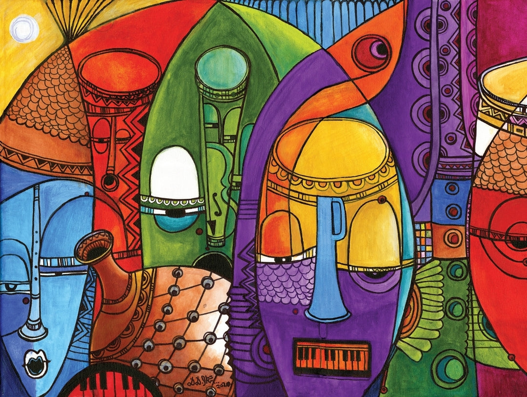 Jazz Masks Puzzle