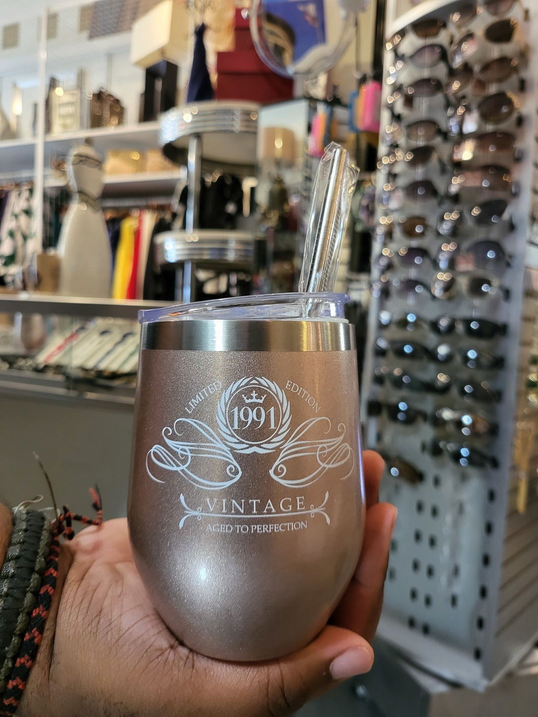 Wine Tumbler & Shot Glass