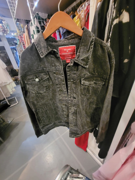 Mineral Black Denim Jacket Red Label