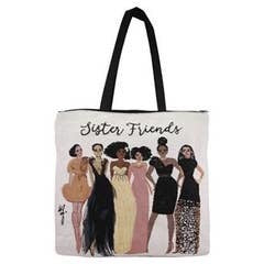 Sister Friends Woven Totebag
