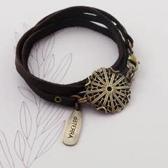 doTERRA PATHWAY Diffuser Leather Wrap Bracelet