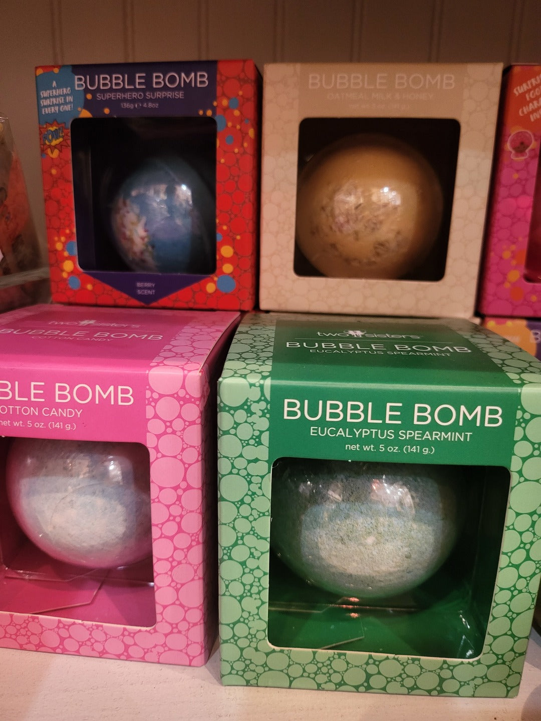 Superhero Surprise Bubble Bath Bomb with Kids Toy Gift Box