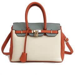 WOMEN'S TOTE BAG - ORANGE