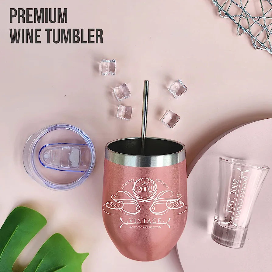 Wine Tumbler & Shot Glass